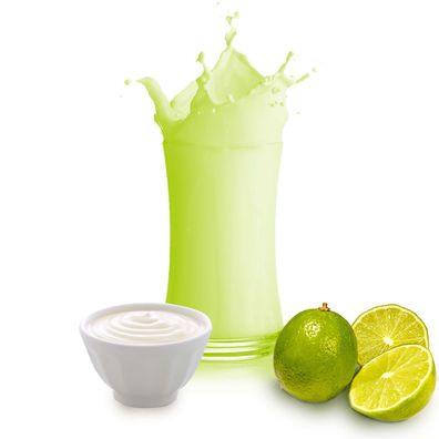 Limette Joghurt Milchshake Pulver