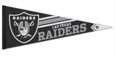 XXL NFL Filzwimpel Las Vegas Raiders 30 x 76 cm Sin City Nevada Football