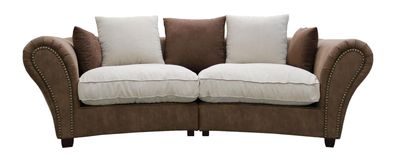 Sofa 4 Sitzer Stoffsofas Luxus Couch Couchen big Polster Lümmel 265cm Designer