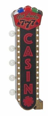 Casino Leucht Reklame LED aus den USA - ca. 63x9x20cm - neu + ovp Las Vegas