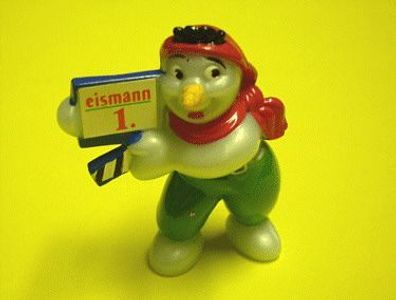 Eismann Family Sammelfigur Eddi & Co in Amerika 1999 Figur Eddi mit Filmklappe