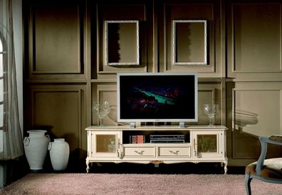 Sideboard tv Lowboard rtv Schrank Tisch Wohnzimmer Holz Möbel Barock Stil Neu