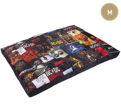 AC/DC Hundebett / Hundematte 80x60x4 cm oder 65x40x4 cm - 100%Polyester Power up