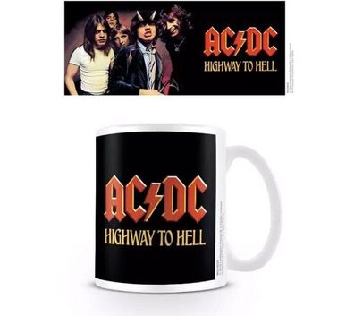 AC/DC Tasse Highway to hell - Keramik Kaffee Tee 315ML