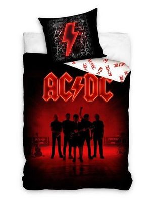 AC/DC Power Up Bettwäsche Set 140 × 200 cm + 70 × 90 cm 100%Baumwolle