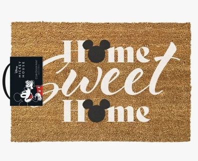 Disney Fussmatte Micky Mause Home Sweet Home 40 x 60 cm Türmatte