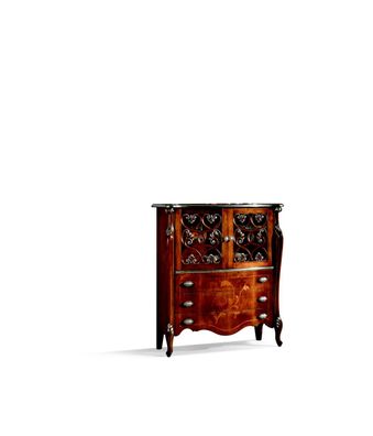 Kommode Konsolen Schrank Sideboard Schränke Regal Italienische Stil Möbel Holz