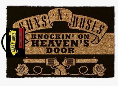 Fussmatte Guns & Roses - Knockin on Heavens door 40 x 60 cm Türmatte