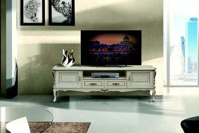 tv Lowboard rtv Schrank Tisch Wohnzimmer Holz Möbel Klassisches Low Side Board