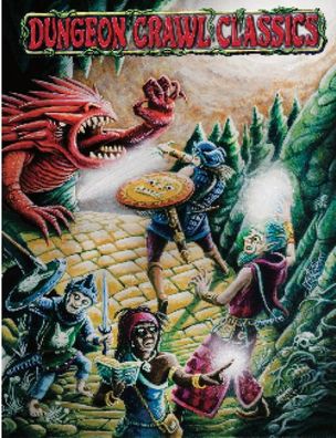 Dungeon Crawl Classics RPG Stefan Poag Edition- Core Rulebook DCC- english