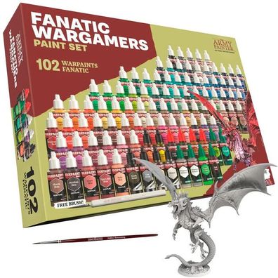 The Army Painter - Warpaints Fanatic: Wargamers Paint Set - TAPWP8073