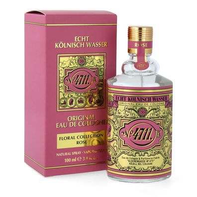 4711 Echt Kölnisch Wasser Floral Collection Rose Eau de Cologne 100 ml