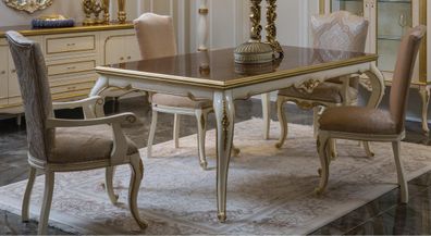 Esszimmer Esstisch Stuhl Set Gruppe Garnitur Tisch Tische Garnitur Luxus 5tlg