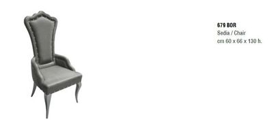Designer Lehn Sitz Sessel luxus Ess Zimmer 1x Stuhl Stühle Polster Textil Modern