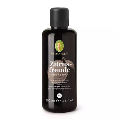 Primavera Aroma Sauna Aufguss Zitrusfreude bio 100ml vitalisierend