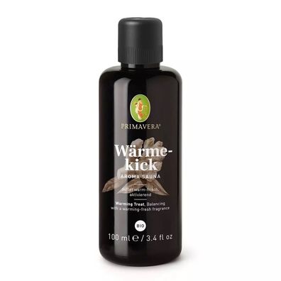 Primavera Wärmekick Aroma Sauna bio 100ml vegan