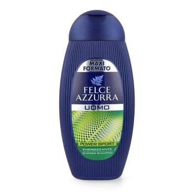 Paglieri Felce Azzurra Uomo Dusch-Shampoo Power Sport für Männer 400 ml