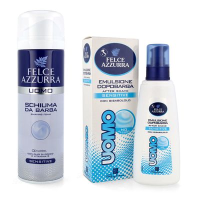 Paglieri Felce Azzurra Uomo After Shave Balsam + Rasierschaum Sensitive