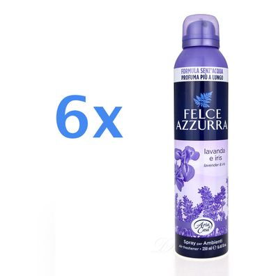 Paglieri Felce Azzurra Aria di Casa Lavendel & Iris 6x250ml Raumduft