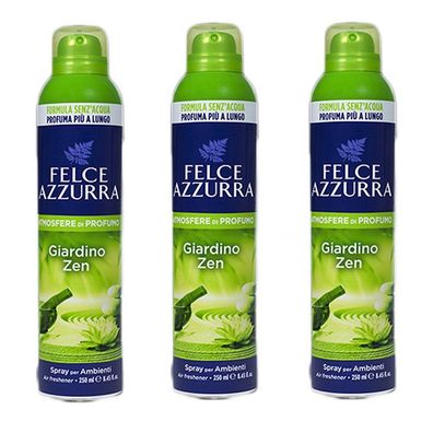 Paglieri Felce Azzurra Aria Casa Raumduft Giardino Zen 3x 250 ml