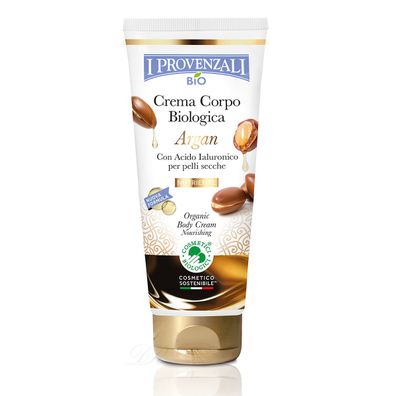 I Provenzali Bio Crema Corpo Argan Körpercreme 200 ml