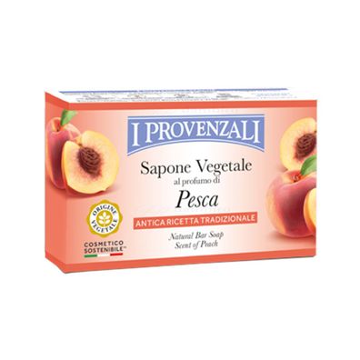 I Provenzali Seife Extra Dolce mit Pfirsich Extrakt 150g - 100% vegan