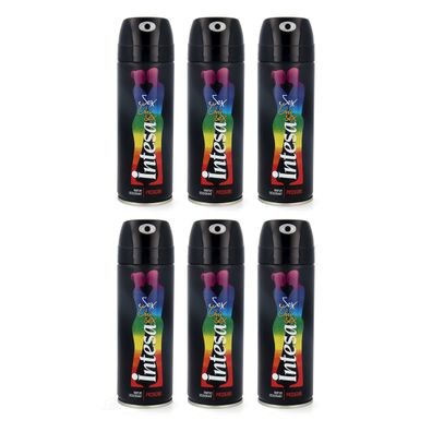 intesa unisex Pride2be Parfum Deodorant 6x 125 ml