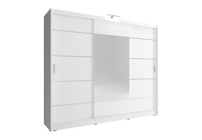 Spiegel Schrank Schlafzimmer Schwebe 250cm Kleider Schränke Schiebetüren Türen