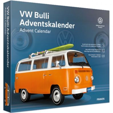 VW Bulli Transporter Bus T2 Adventskalender Advent Calendar 1:43 Franzis Verlag