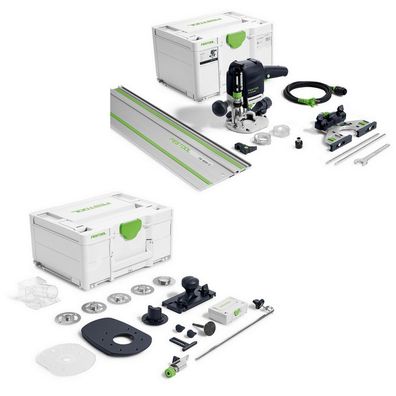 Festool Oberfräse Fräse OF 1010 REBQ-FS-Set inkl Zubehör Set ZS-OF 1010 M 578051