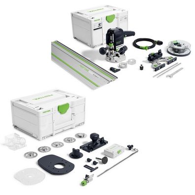 Festool Oberfräse OF 1010 REBQ-FS-Set+BOX inkl Zubehör Set ZS-OF 1010 M 578053