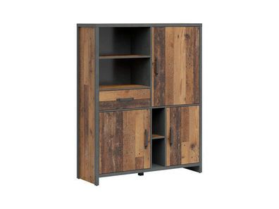 Highboard Weston x 120 x 150 cm | Braun