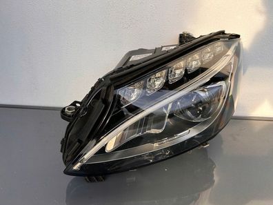 Scheinwerfer Mercedes KLASSE-C W205 VOLL LED A2059062504 LINKS Komplett
