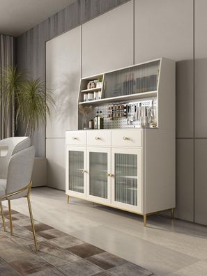 Anrichte Vitrine Kommode Schrank Design Hochglanz Möbel Italienischer Stil Luxus