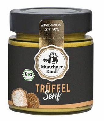 Münchner Kindl Senf 6x Trüffel Senf Bio Münchner Kindl 125ml