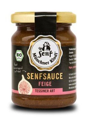 Münchner Kindl Senf 6x Senfsauce Feige BIO 125ml