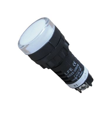 Signalleuchte LED 22mm 12V AC/DC ROT/GRÜN (Kontrolleuchte/Signallampe/Warnlampe)