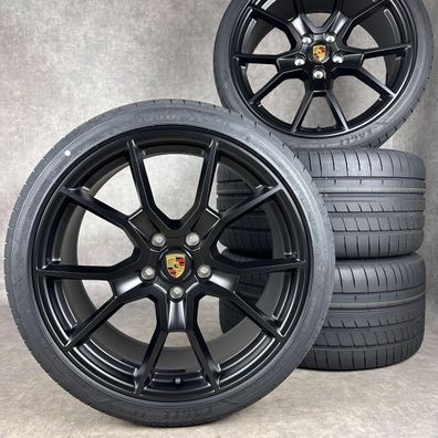 Sommerräder Porsche Taycan 21" Original RS SPYDER Felgen TURBO S NEU 9J1073660N