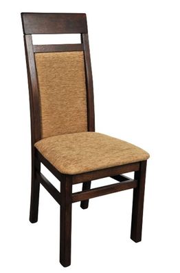 Stuhl 2x Stühle Gruppe Set Wohn Esszimmer Garnitur Holz Stil Textil Neu Moderne