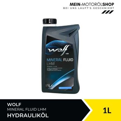 Wolf Mineral Fluid LHM Hydrauliköl 1 Liter