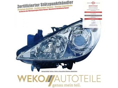 Hauptscheinwerfer rechts Diederichs 4234186 für Peugeot