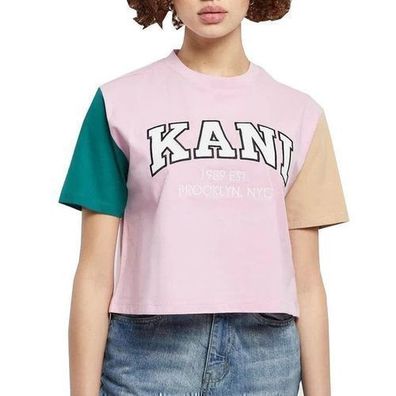 Karl Kani T-shirt Serif Crop Block Tee 6130859