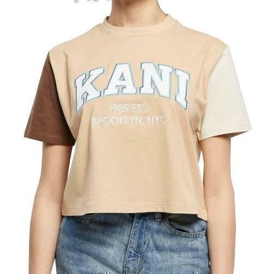 Karl Kani T-shirt Serif Crop Block Tee 6130858