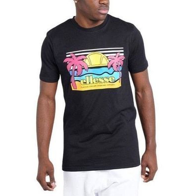 Ellesse Herren T-Shirt Sechsaro Tee Schwarz SHM13825011