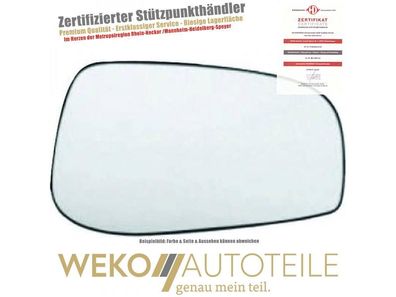 Spiegelglas, Außenspiegel links Diederichs 7660127 für VOLVO