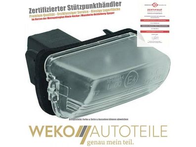 Kennzeichenleuchte links rechts Diederichs 4225193 für Citroën DS Peugeot