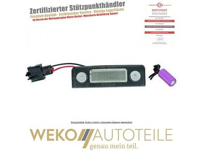 Diederichs LID10407 Kennzeichenleuchte hinten für SKODA