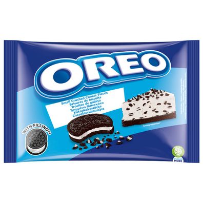 Oreo Crunch Dekoration gemahlener Kakaokeks mit Vanillefüllung 400g