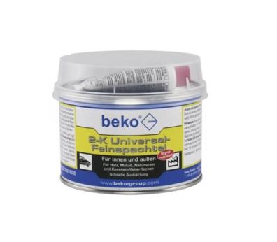 Beko 2-K Universal-Feinspachtel 1 kg weiß, inkl. rotem Härter