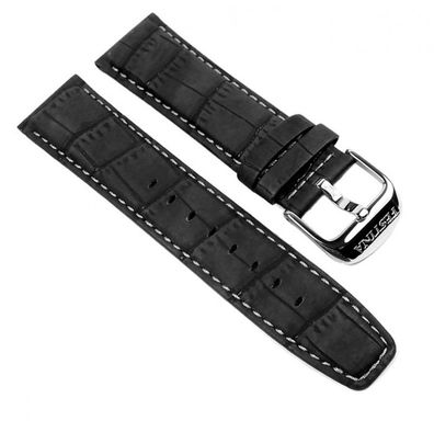Festina Uhrenarmband Leder Fliegeroptik 23mm schwarz F16573/3 F16573